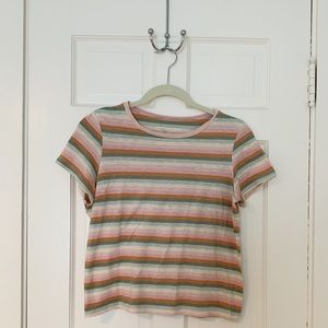 American Eagle Striped Tee
